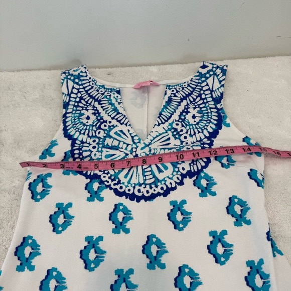 Lilly Pulitzer Harper to the Sea Shift Dress Turtle Fish XXS - Picture 7 of 9